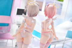 Original Character Statue 1/6 Suzu & Nagi Illustrated by Kuma 4-gou Set Edition 27 cm 4897136260769