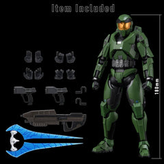 RE:EDIT Halo Action Figure 1/12 Chief Mjolnir Mark V Recolor Ver. 18 cm     4589801391907