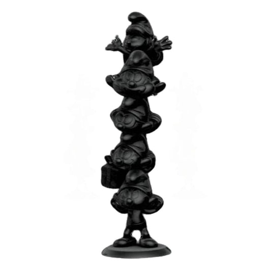 The Smurfs Resin Statue Smurfs Column Black Edition 50 cm 3521320001951