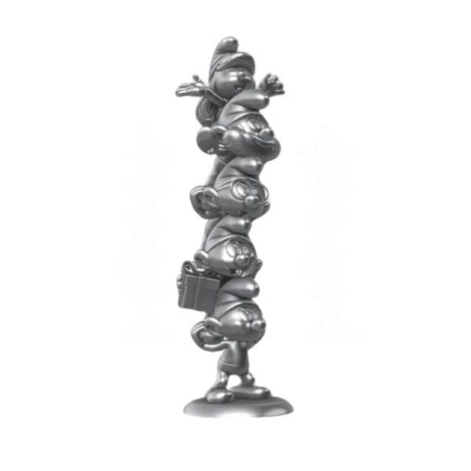 The Smurfs Resin Statue Smurfs Column Silver Limited Edition 50 cm 3521320001968