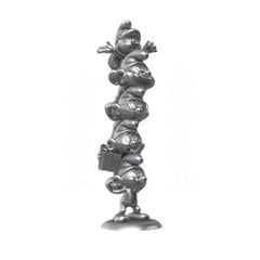 The Smurfs  Statue Smurfs Column Silver Limited Edition 50 cm 3521320001968
