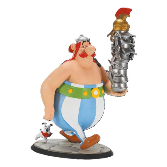 Asterix Statue Obelix Stack of Helmets and Dogmatix 21 cm 3521320400990