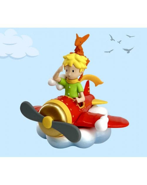The Little Prince Figure Little Prince & Fox on the Plane 7 cm 3521320404530