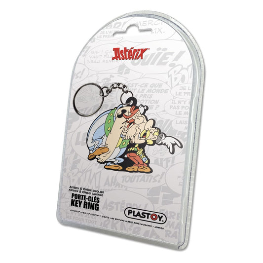Asterix Keychain Asterix & Obelix Laughing 9  3521320550039