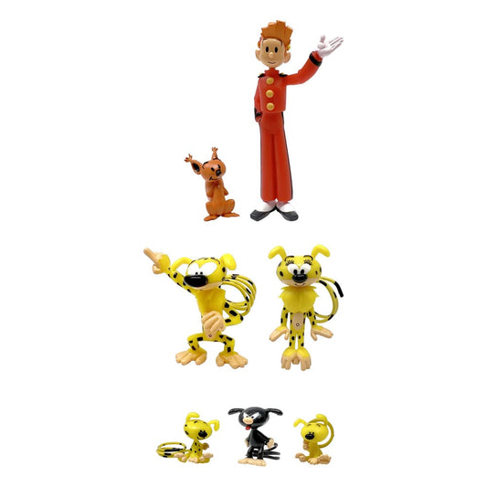 Marsupilami Mini Figure 7-Pack Characters 4 - 10 cm 3521320703893