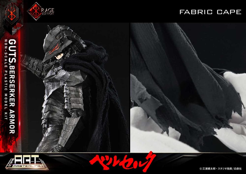 Berserk Plastic Build Art Masterline Model Kit Guts Berserker Armor Rage 30 cm    4582647122216