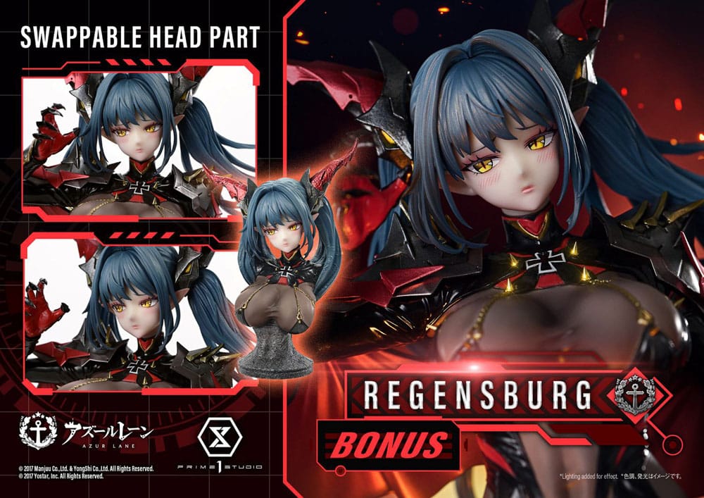 Azur Lane Concept Masterline Series Statue 1/6 Regensburg Ultimate Bonus Ver. 66 cm          4582647122315