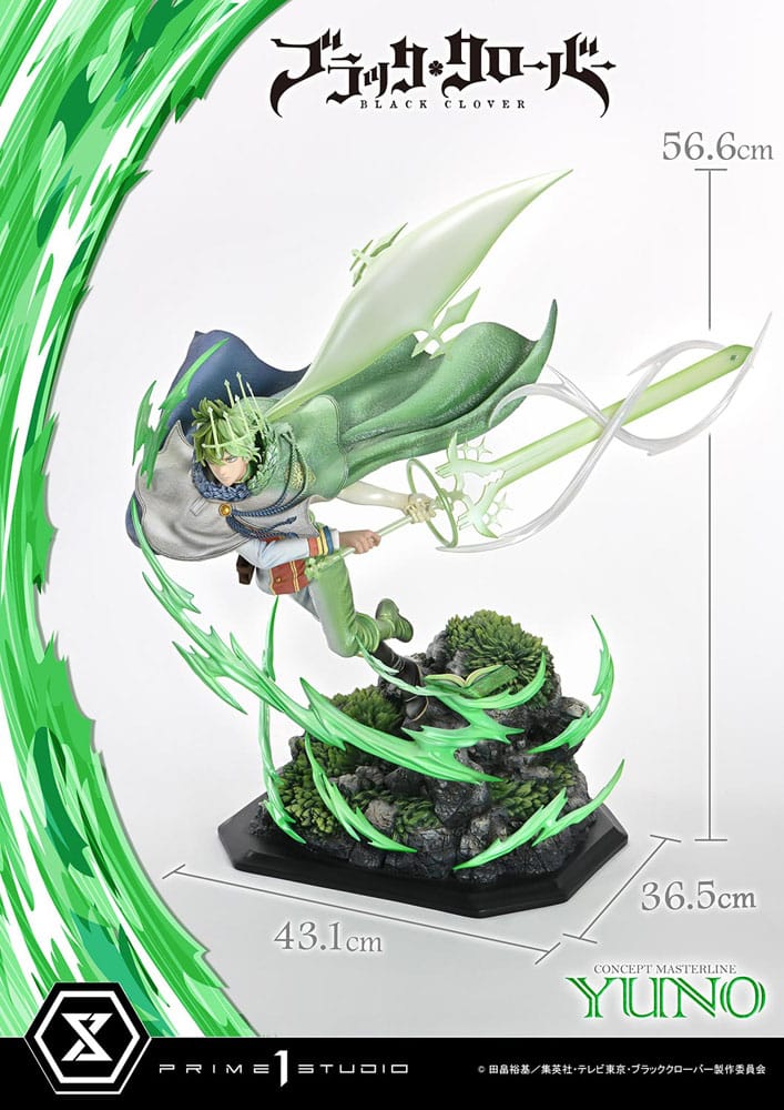 Black Clover Concept Masterline Series Statue 1/6 Yuno Exclusive Bonus Ver. 57 cm 4582647121400