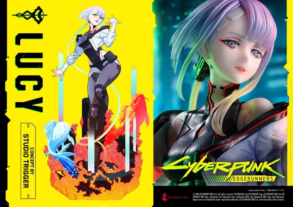 Cyberpunk: Edgerunners Concept Masterline Series Statue 1/5 Lucy (Concept By Studio TRIGGER) 39 cm 4582647125354