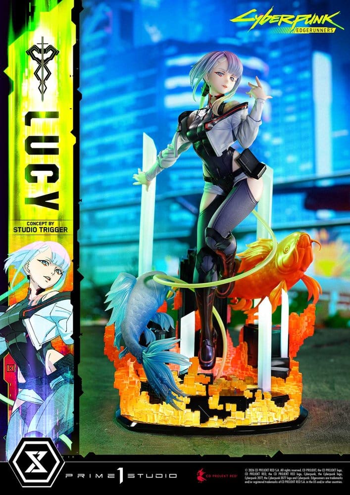 Cyberpunk: Edgerunners Concept Masterline Series Statue 1/5 Lucy (Concept By Studio TRIGGER) 39 cm 4582647125354