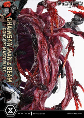 Chainsaw Man Concept Masterline Series Statue 1/6 Chainsaw Man & Beam Bonus Version 73 cm 4582647125972