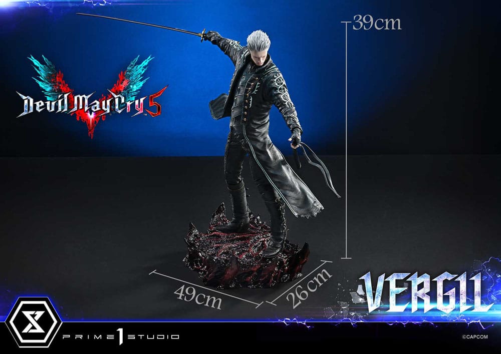 Devil May Cry V Concept Masterline Series Statue 1/6 Vergil 39 cm    4582647121950