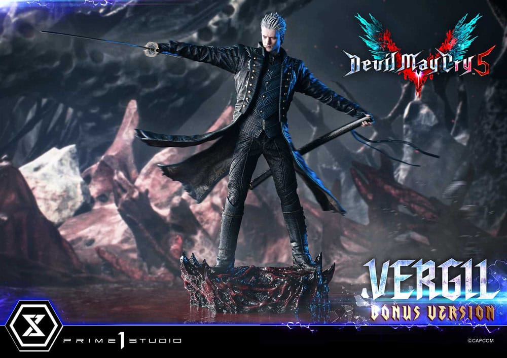 Devil May Cry V Concept Masterline Series Statue 1/6 Vergil Bonus Ver. 39 cm      4582647121967