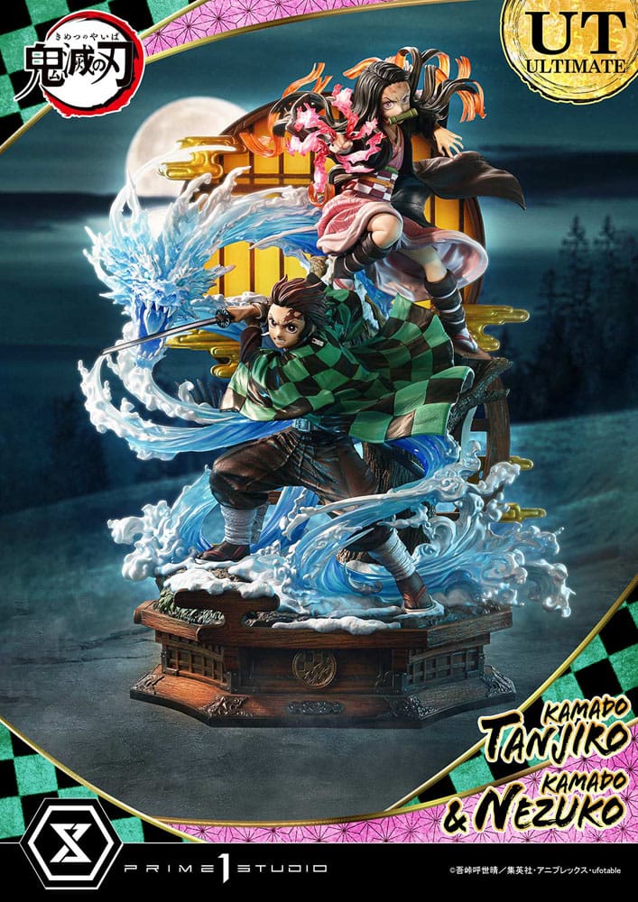 Demon Slayer: Kimetsu no Yaiba Concept Masterline Series Statue 1/6 Nezuko & Tanjiro Ultimate Ver. 56 cm  4582647122711