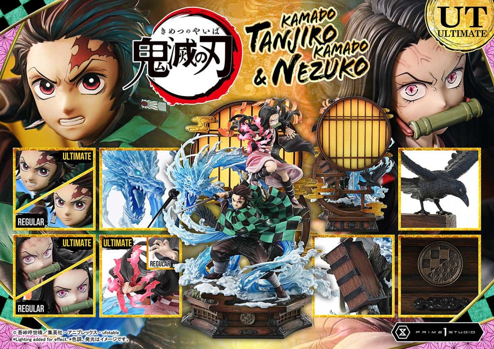 Demon Slayer: Kimetsu no Yaiba Concept Masterline Series Statue 1/6 Nezuko & Tanjiro Ultimate Ver. 56 cm  4582647122711