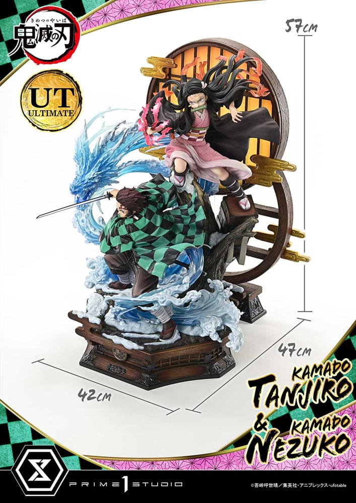 Demon Slayer: Kimetsu no Yaiba Concept Masterline Series Statue 1/6 Nezuko & Tanjiro Ultimate Ver. 56 cm  4582647122711