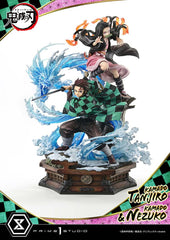 Demon Slayer: Kimetsu no Yaiba Concept Masterline Series Statue 1/6 Nezuko & Tanjiro Ultimate Ver. 56 cm  4582647122711