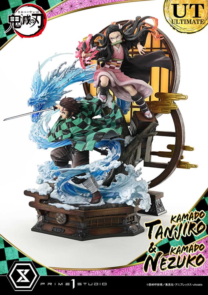 Demon Slayer: Kimetsu no Yaiba Concept Masterline Series Statue 1/6 Nezuko & Tanjiro Ultimate Ver. 56 cm  4582647122711
