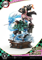 Demon Slayer: Kimetsu no Yaiba Concept Masterline Series Statue 1/6 Nezuko & Tanjiro Ultimate Ver. 56 cm  4582647122711
