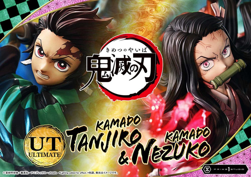Demon Slayer: Kimetsu no Yaiba Concept Masterline Series Statue 1/6 Nezuko & Tanjiro Ultimate Bonus Ver. 56 cm  4582647122728