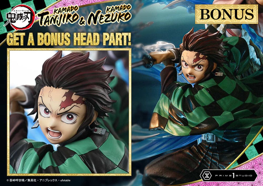 Demon Slayer: Kimetsu no Yaiba Concept Masterline Series Statue 1/6 Nezuko & Tanjiro Ultimate Bonus Ver. 56 cm  4582647122728