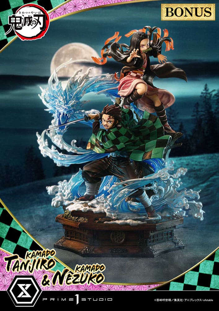 Demon Slayer: Kimetsu no Yaiba Concept Masterline Series Statue 1/6 Nezuko & Tanjiro Ultimate Bonus Ver. 56 cm  4582647122728