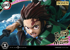 Demon Slayer: Kimetsu no Yaiba Concept Masterline Series Statue 1/6 Nezuko & Tanjiro Ultimate Bonus Ver. 56 cm  4582647122728