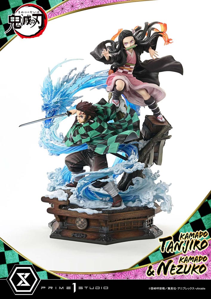 Demon Slayer: Kimetsu no Yaiba Concept Masterline Series Statue 1/6 Nezuko & Tanjiro Ultimate Bonus Ver. 56 cm  4582647122728