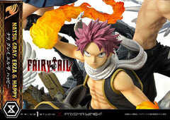 Fairy Tail PVC Statue 1/6 Natsu, Gray, Erza, Happy Deluxe Bonus Version 57 cm 4580708043968