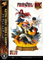 Fairy Tail PVC Statue 1/6 Natsu, Gray, Erza, Happy Deluxe Bonus Version 57 cm 4580708043968