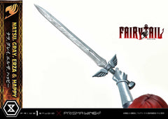 Fairy Tail PVC Statue 1/6 Natsu, Gray, Erza, Happy Deluxe Bonus Version 57 cm 4580708043968