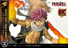 Fairy Tail PVC Statue 1/6 Natsu, Gray, Erza, Happy Deluxe Bonus Version 57 cm 4580708043968