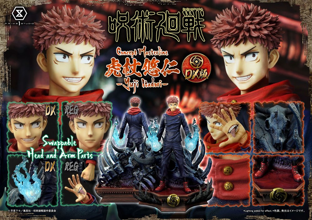 Jujutsu Kaisen Premium Masterline Series Statue Yuji Itadori Deluxe Version 38 cm 4580708041957