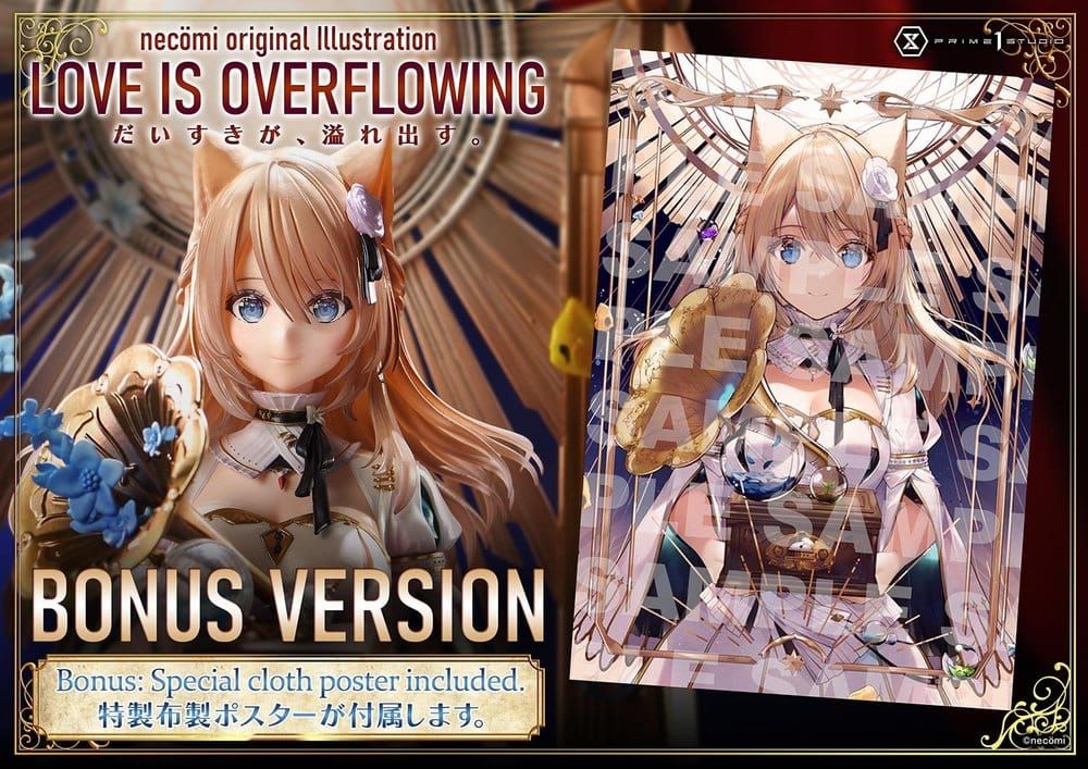 Original Illustration Concept Masterline Statue 1/5 Love Is Overflowing Bonus Version 43 cmOriginal Illustration Concept Masterline Estatua 1/5 Love Is Overflowing Bonus Version 43 cm 4582647124609