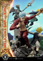 Seven Deadly Sins Concept Masterline Series Statue Meliodas, Ban and King 55 cm 4580708048482