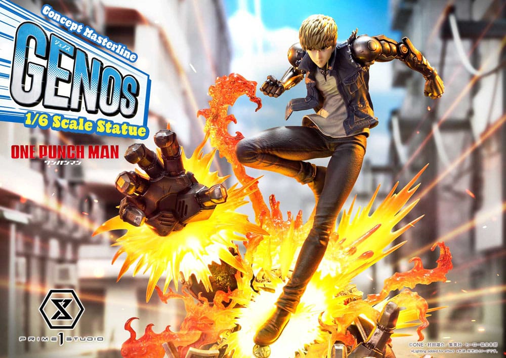 One Punch Man Concept Masterline Series Statue 1/6 Genos 33 cm      4582647121240