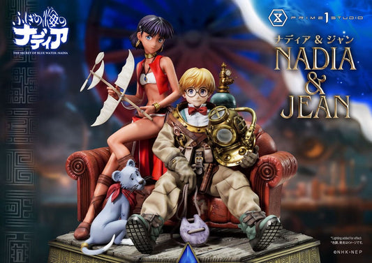 Nadia: The Secret of Blue Water Concept Masterline Series Statue 1/6 Nadia & Jean 35 cm 4582647121325
