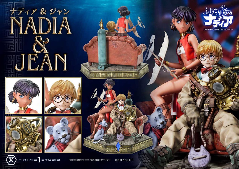 Nadia: The Secret of Blue Water Concept Masterline Series Statue 1/6 Nadia & Jean 35 cm 4582647121325