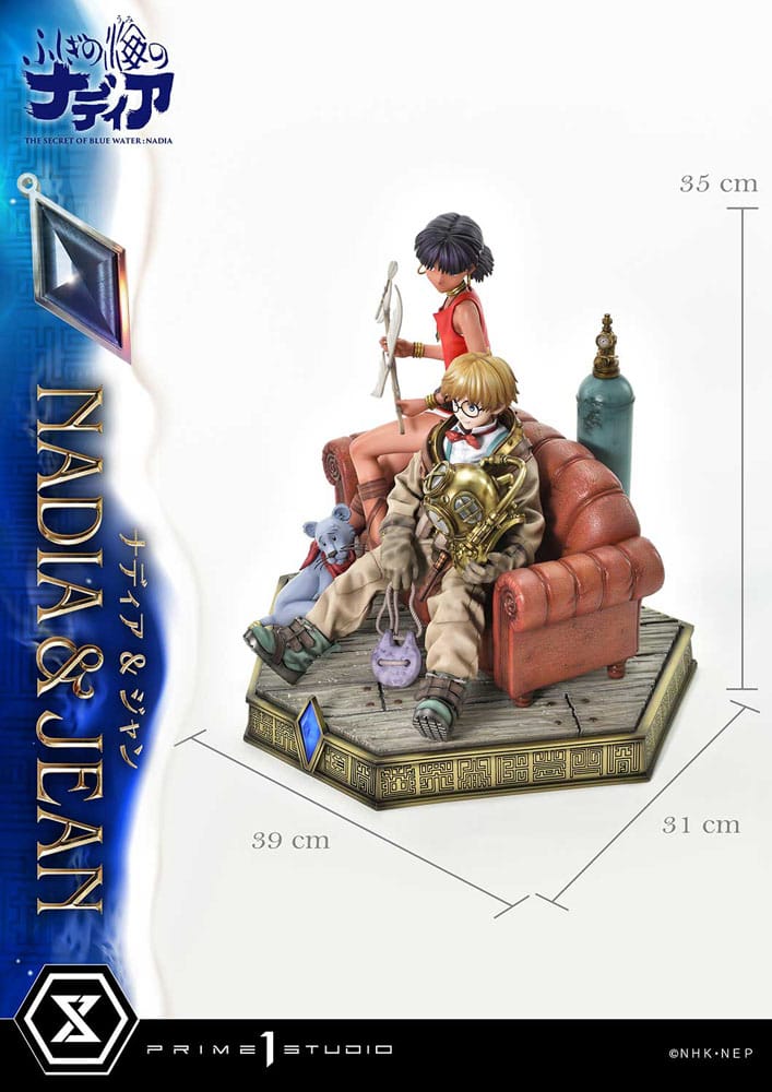 Nadia: The Secret of Blue Water Concept Masterline Series Statue 1/6 Nadia & Jean 35 cm 4582647121325