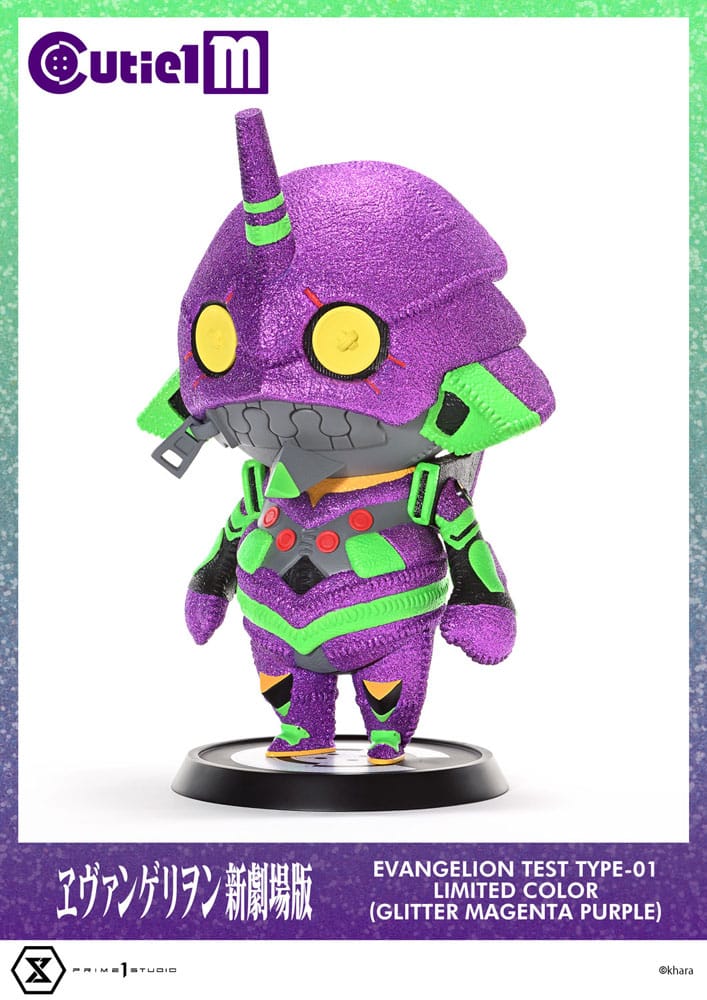 Evangelion Cutie1 M Series PVC Figure Evangelion Test Type-01 Limited Color Ver. 30 cm 4582647121349