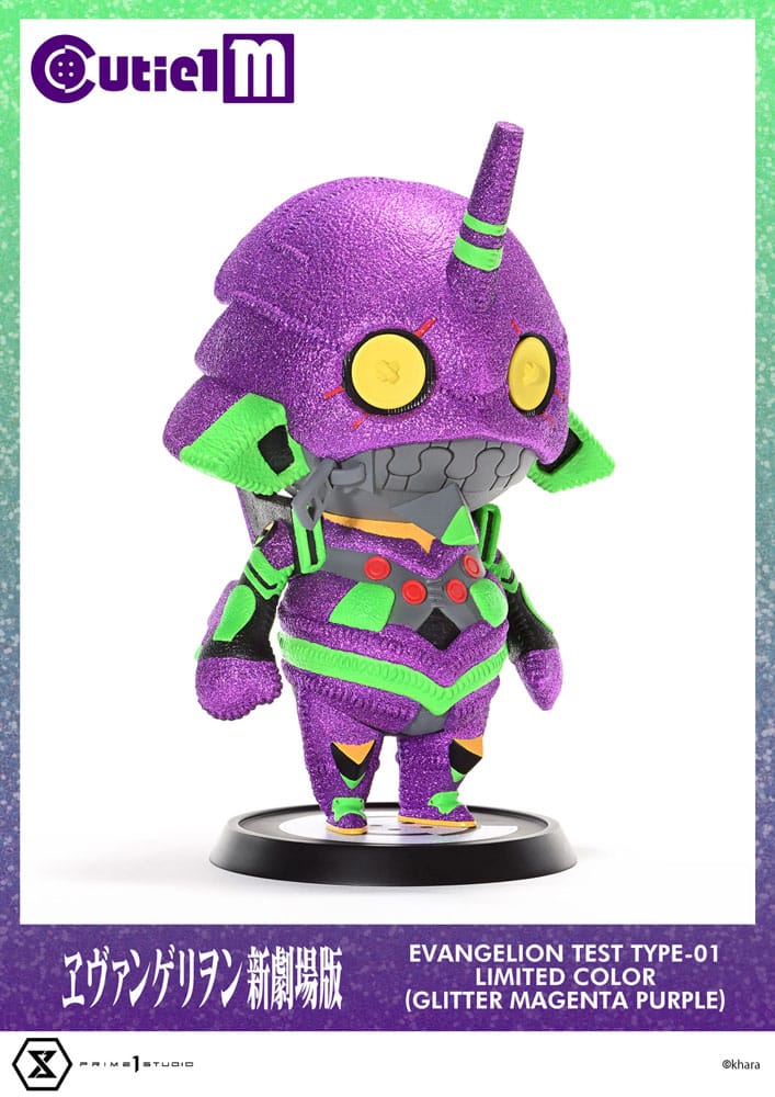 Evangelion Cutie1 M Series PVC Figure Evangelion Test Type-01 Limited Color Ver. 30 cm 4582647121349