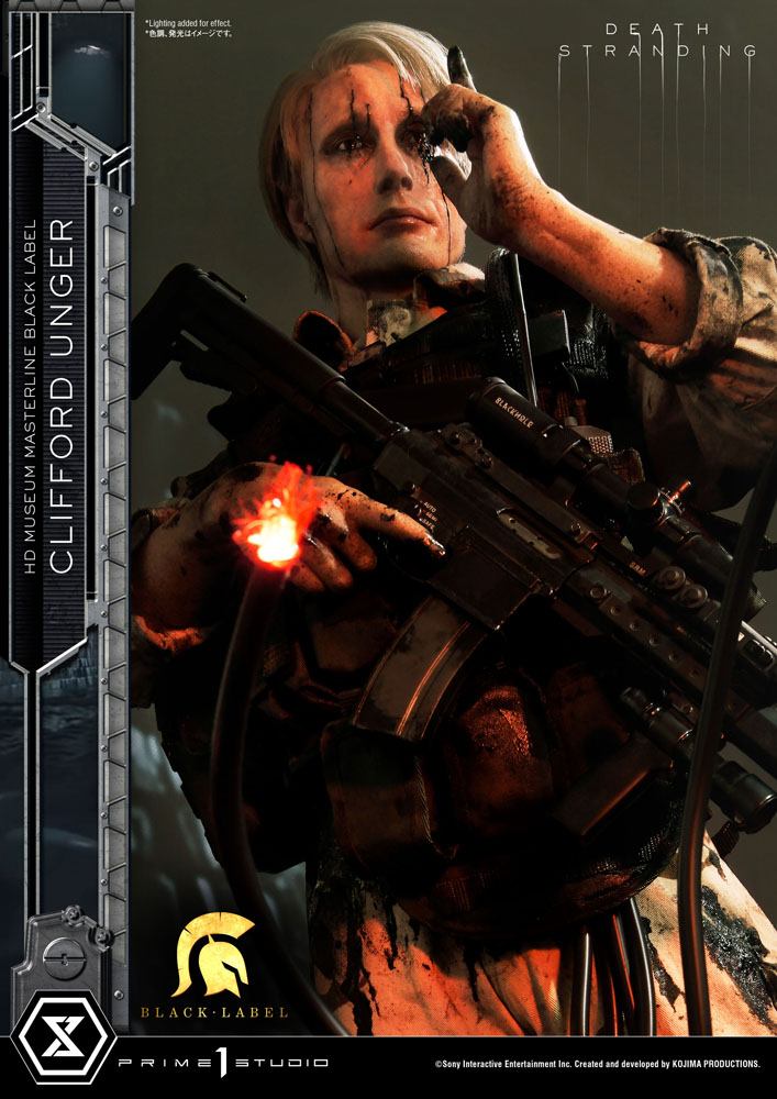 Death Stranding Statue 1/2 Clifford Unger Black Label 103 cm 4580708031187