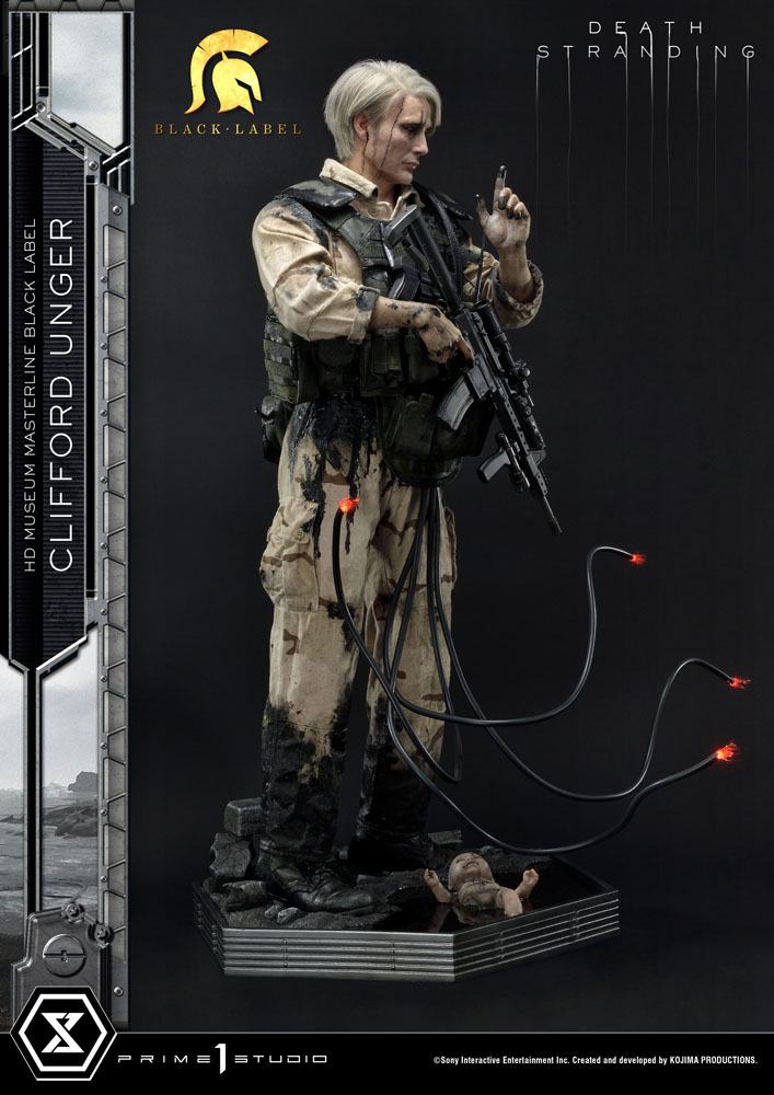 Death Stranding Statue 1/2 Clifford Unger Black Label 103 Cm - Amuzzi