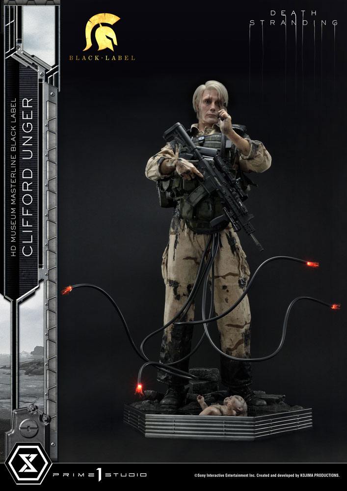 Death Stranding Statue 1/2 Clifford Unger Black Label 103 cm 4580708031187