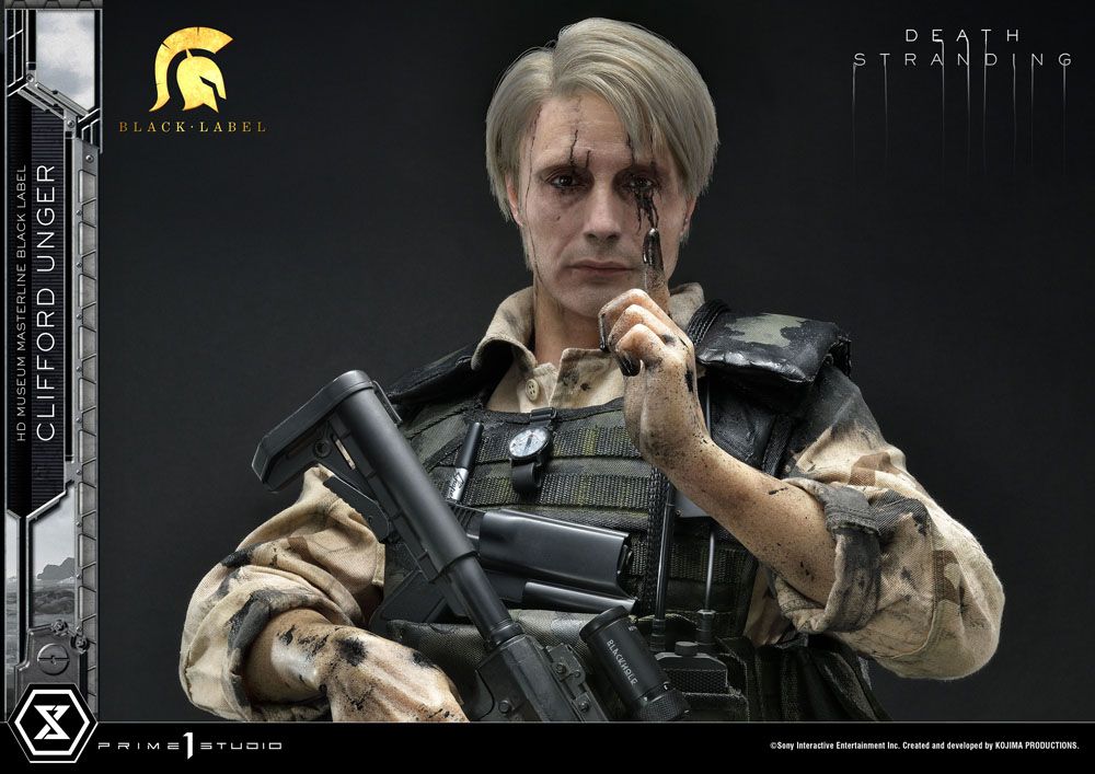 Death Stranding Statue 1/2 Clifford Unger Black Label 103 cm 4580708031187