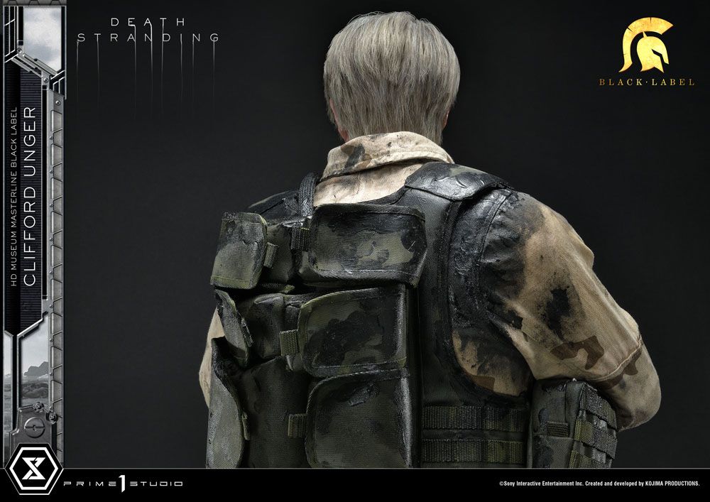 Death Stranding Statue 1/2 Clifford Unger Black Label 103 Cm - Amuzzi