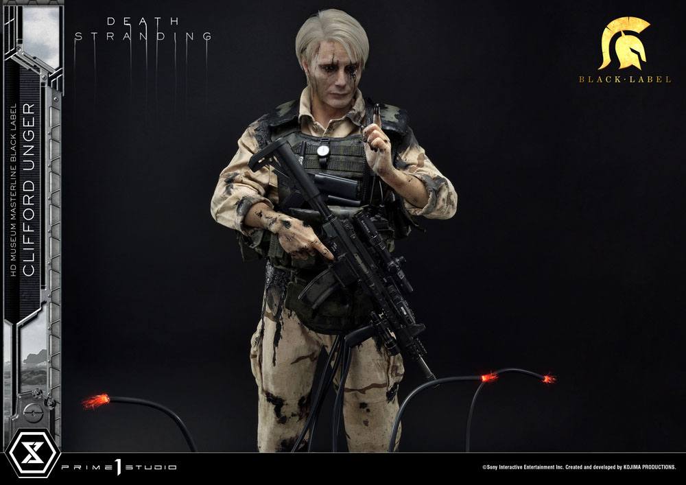 Death Stranding Statue 1/2 Clifford Unger Black Label 103 cm 4580708031187