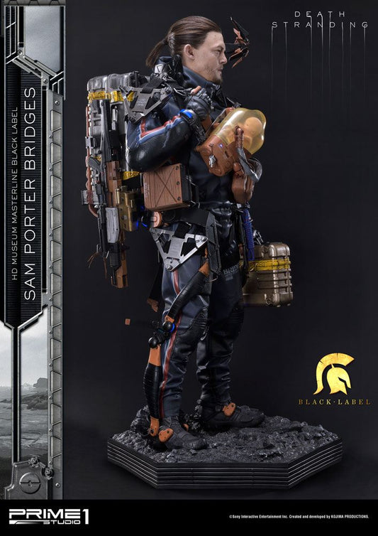 Death Stranding Statue 1/2 Sam Porter Bridges Black Label 106 Cm - Amuzzi