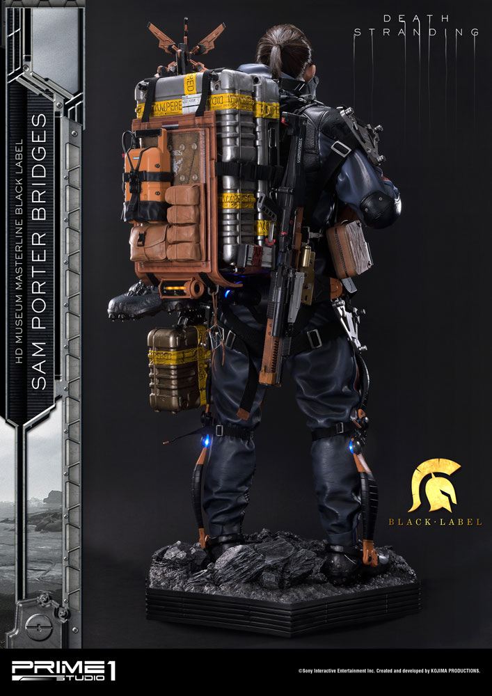 Death Stranding Statue 1/2 Sam Porter Bridges Black Label 106 Cm - Amuzzi