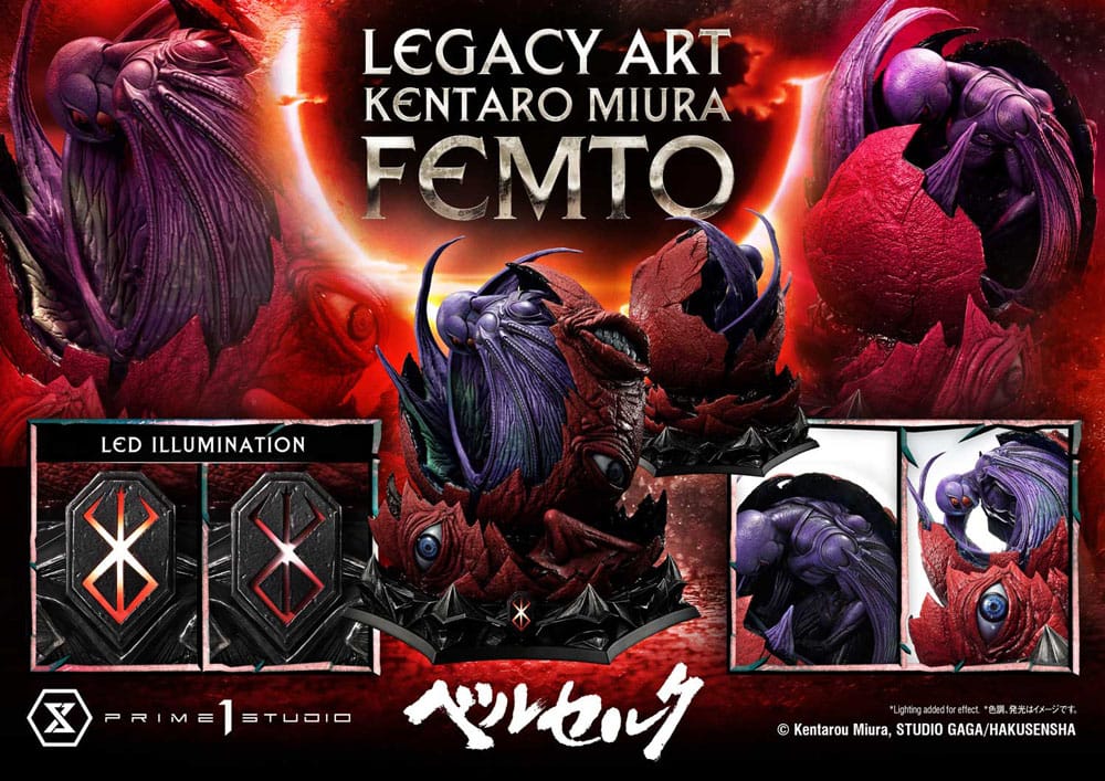 Berserk Ultimate Legacy Art Kentaro Miura Statue 1/4 Femto 46 cm      4582647120472